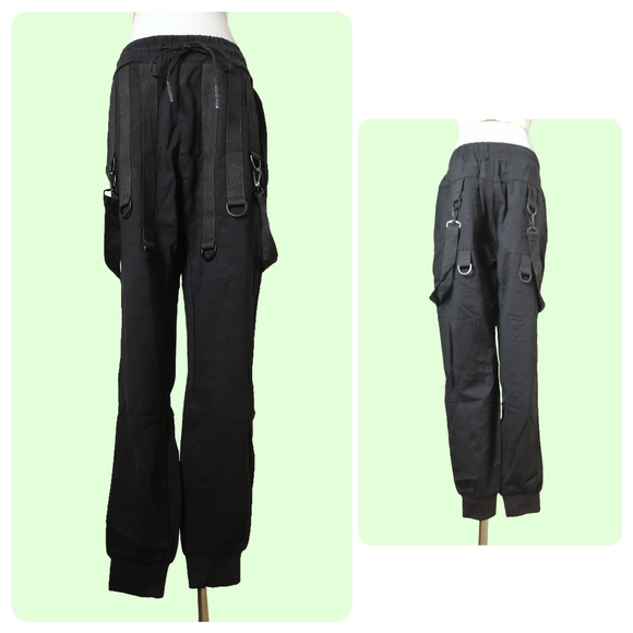 sz:M, black sweatpants - Picture 1 of 6